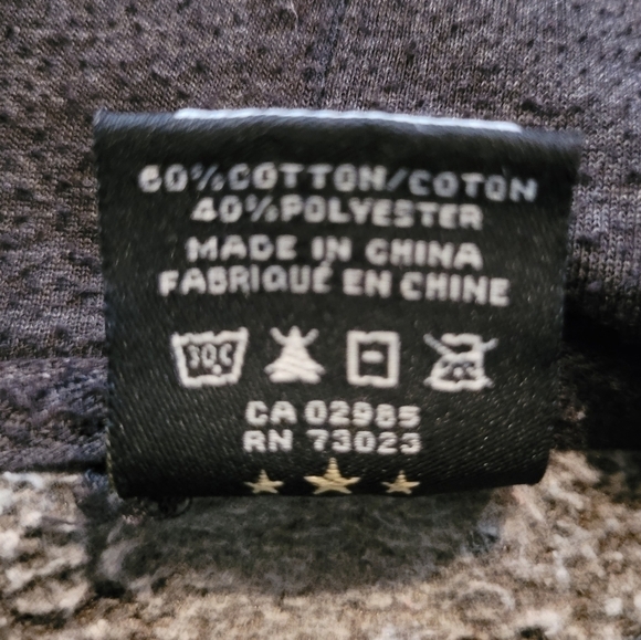 ZOO YORK Hoodie, Heathered Brown/Black, Size Small - Picture 12 of 14